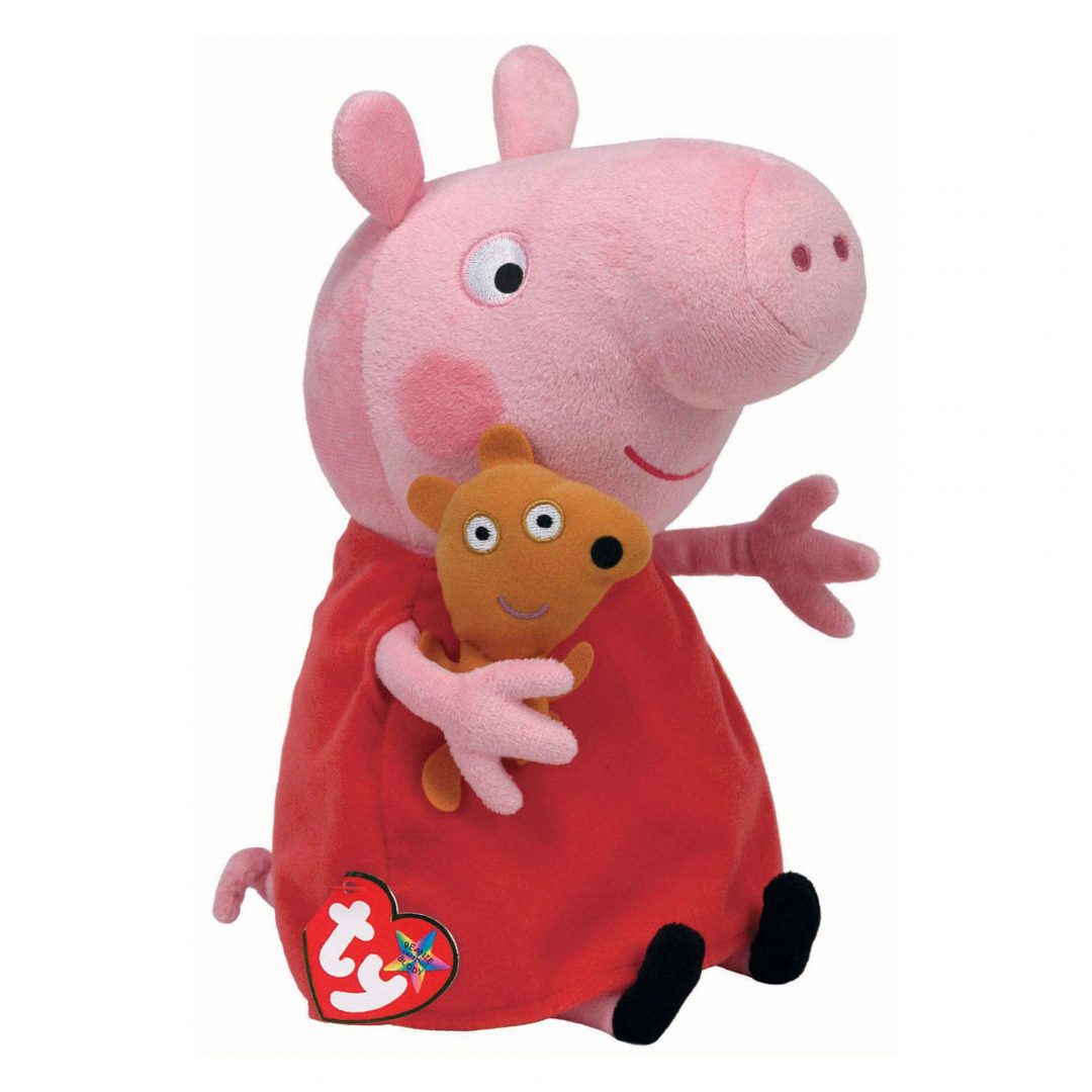 peppa pig beanie toys