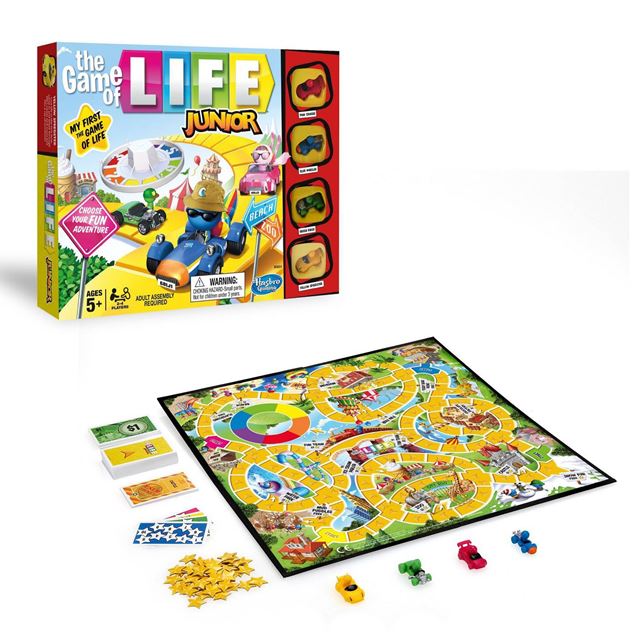 The Game of Life Junior Board Game | Recognized as one of New Jersey's ...