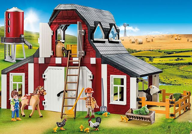 Playmobil Barn with Silo 9315 | Recognized as one of New Jersey's Best ...