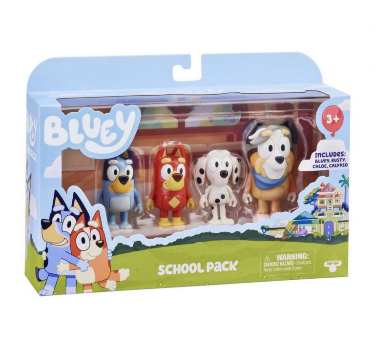 Bluey School Figures 4 Pack | Recognized as one of New Jersey's Best ...