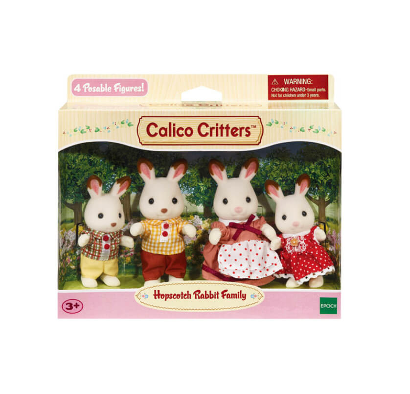 Calico Critters Hopscotch Rabbit Family - Recognized as one of New ...